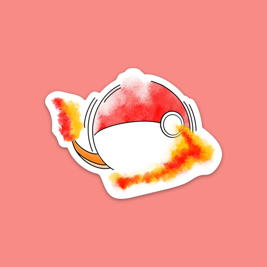 Pokeball x Pokemon Stickers