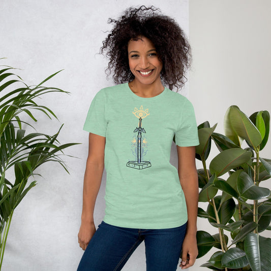 Zelda Pedestal of Time Tshirt | Breath of the Wild Inspired Shirt | LOZ Gaming Casual Wear