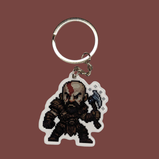 Porte-clés Kratos Atreus