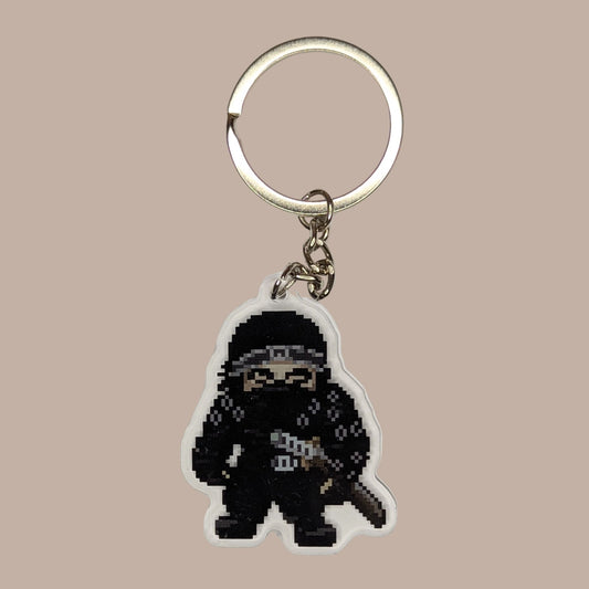 Porte-clés Samouraï Fantôme
