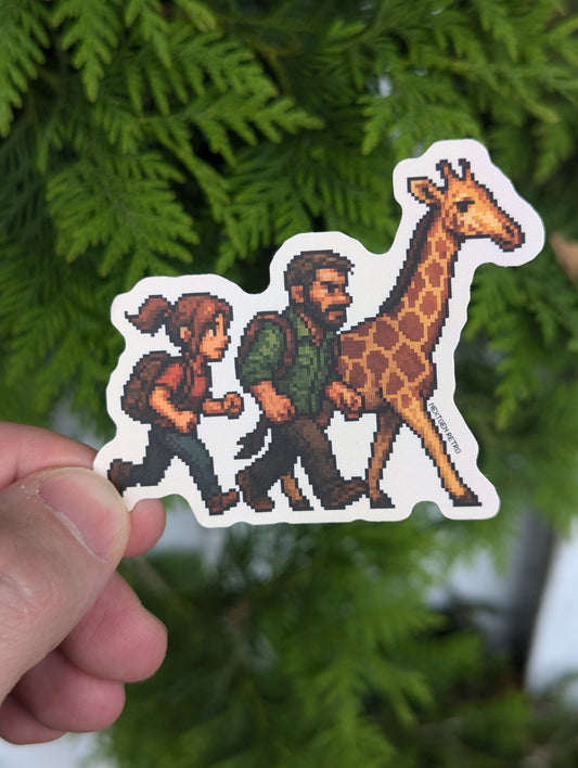 TLOU Fan Art Stickers - NextGen Retro