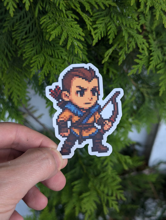 Kratos Atreus Stickers - NextGen Retro