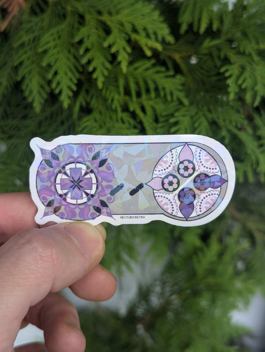 SNES Controller Sticker | Super Nintendo Sticker Fan Art | Retro Video Game Sticker & Decal for Laptop, Water Bottle and More