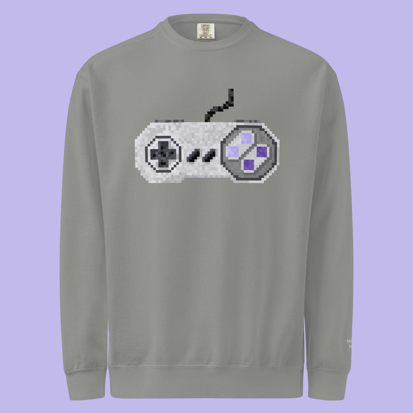 Pixel SNES Controller Crewneck Sweater