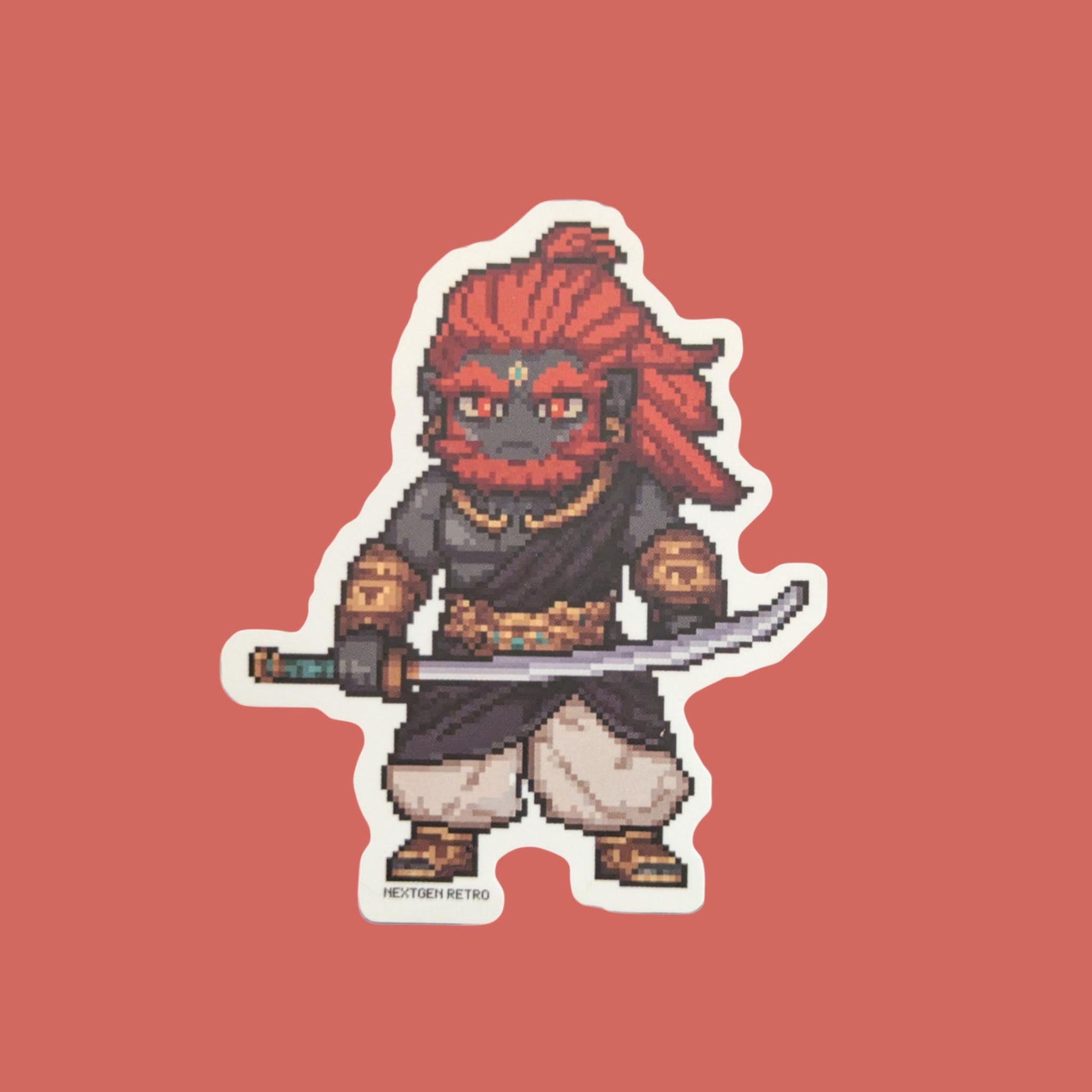 Pixel Kingdom Heroes Stickers