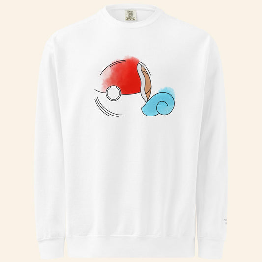 Squirtle x Pokeball Sweater