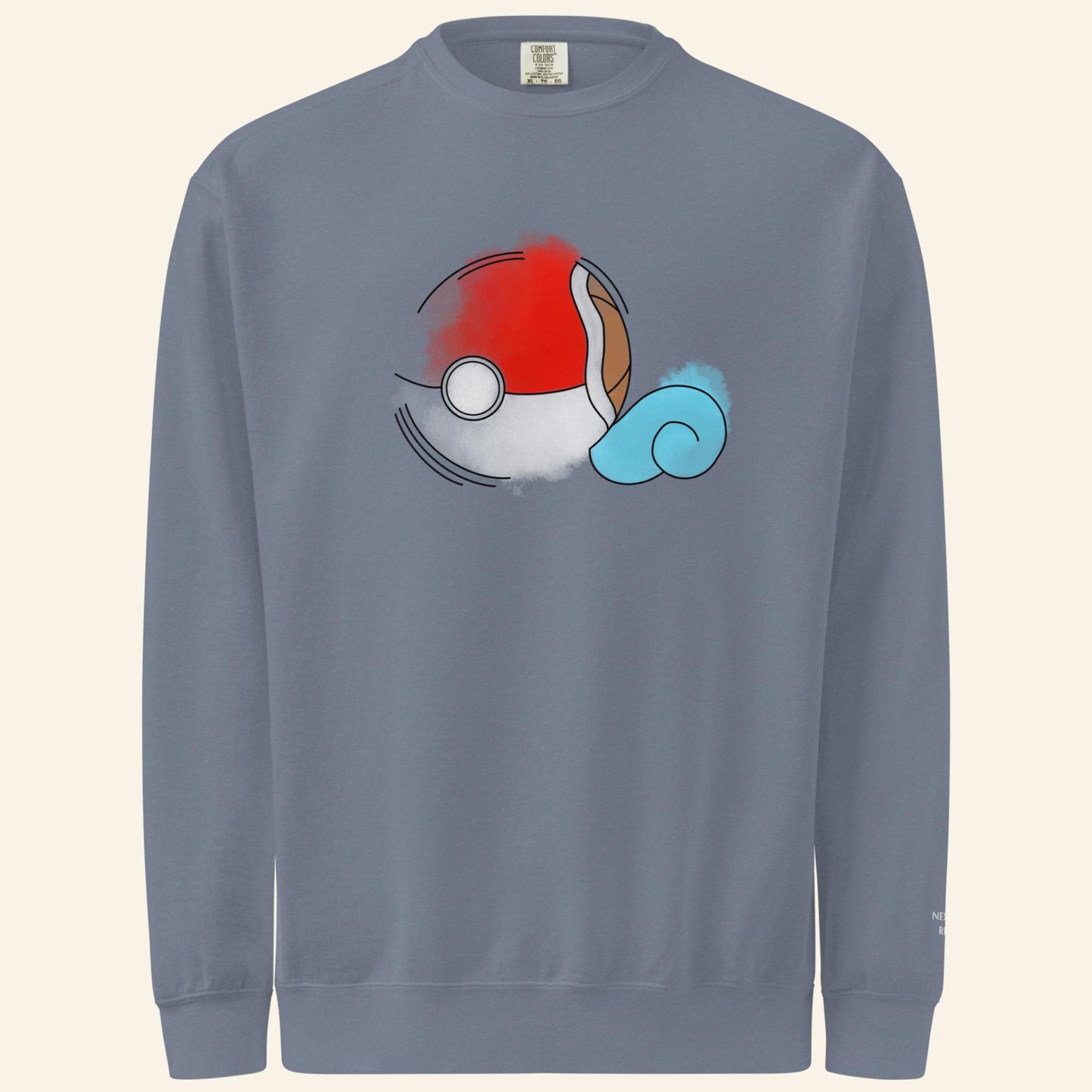 Squirtle x Pokeball Sweater