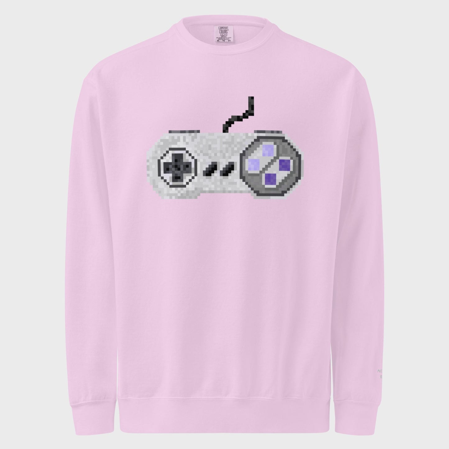 Pixel SNES Controller Crewneck Sweater