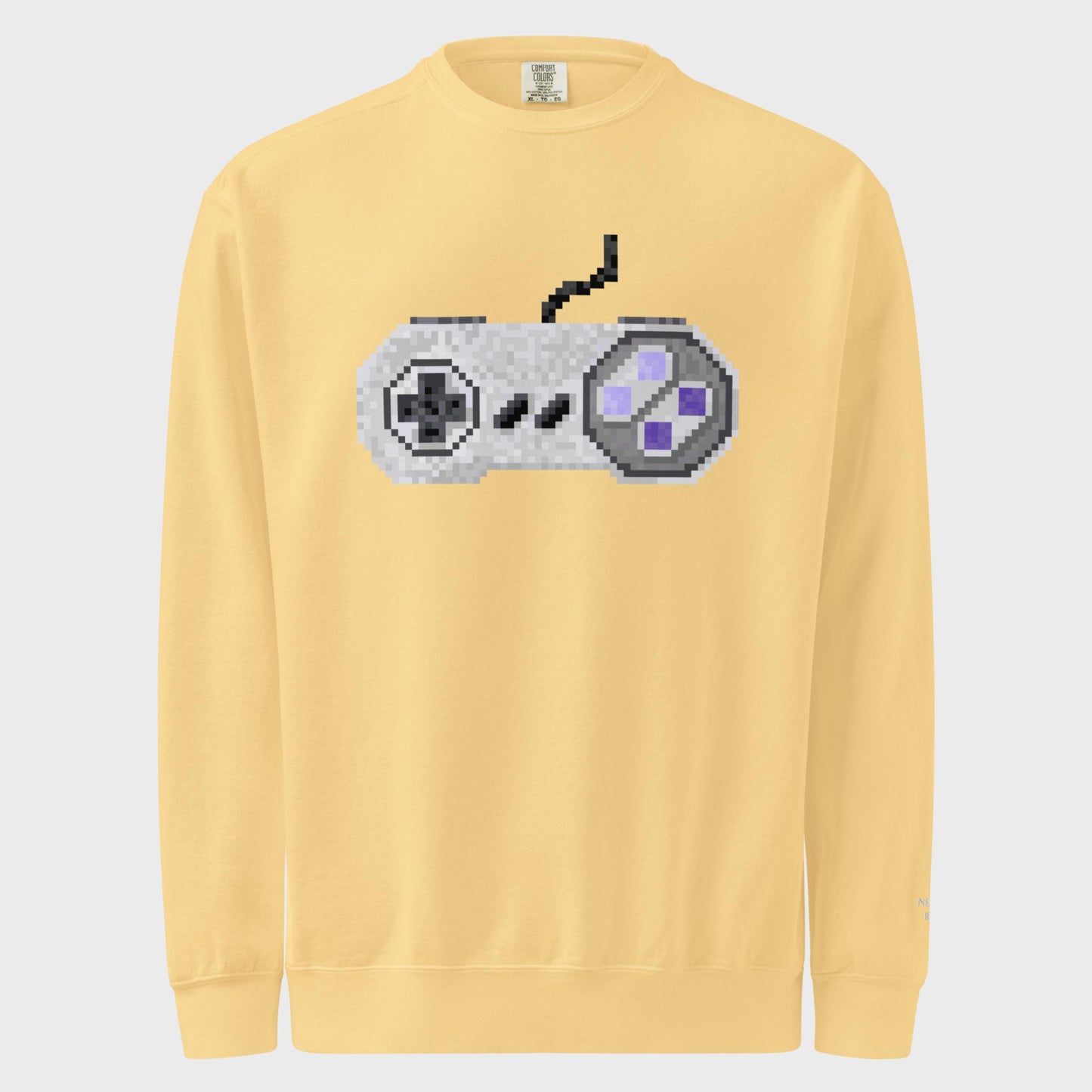 Pixel SNES Controller Crewneck Sweater