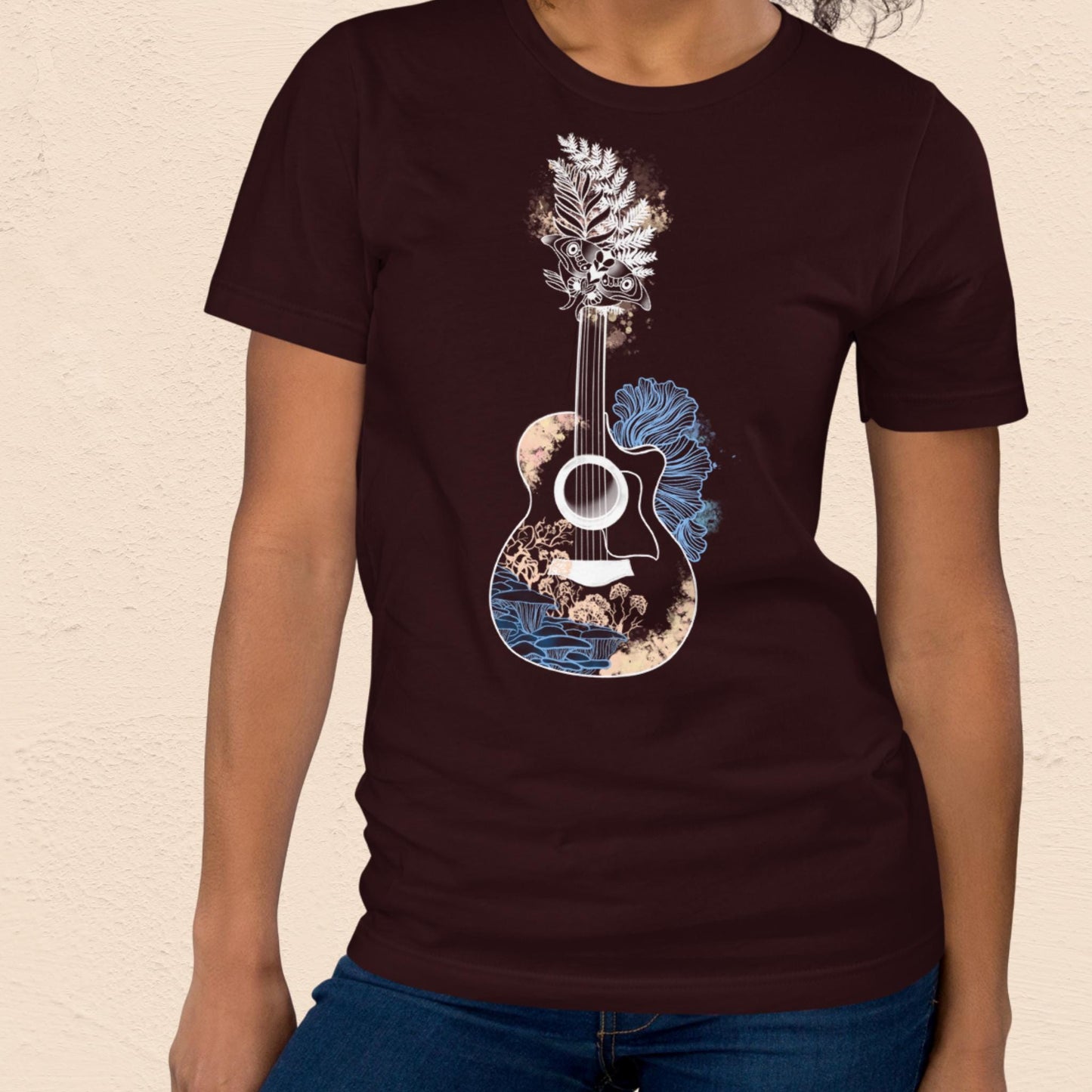 Post-Apocalyptic Guitar T-Shirt | Dark