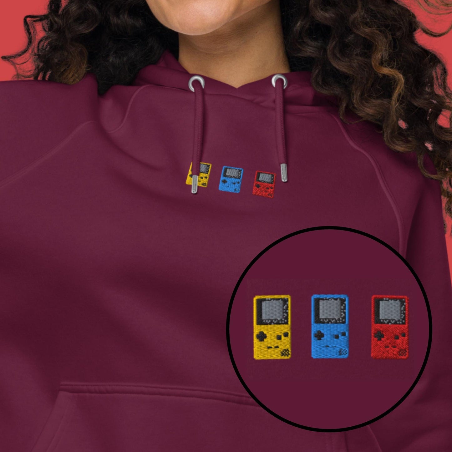 Pixel Gameboy Color Hoodie Sweater