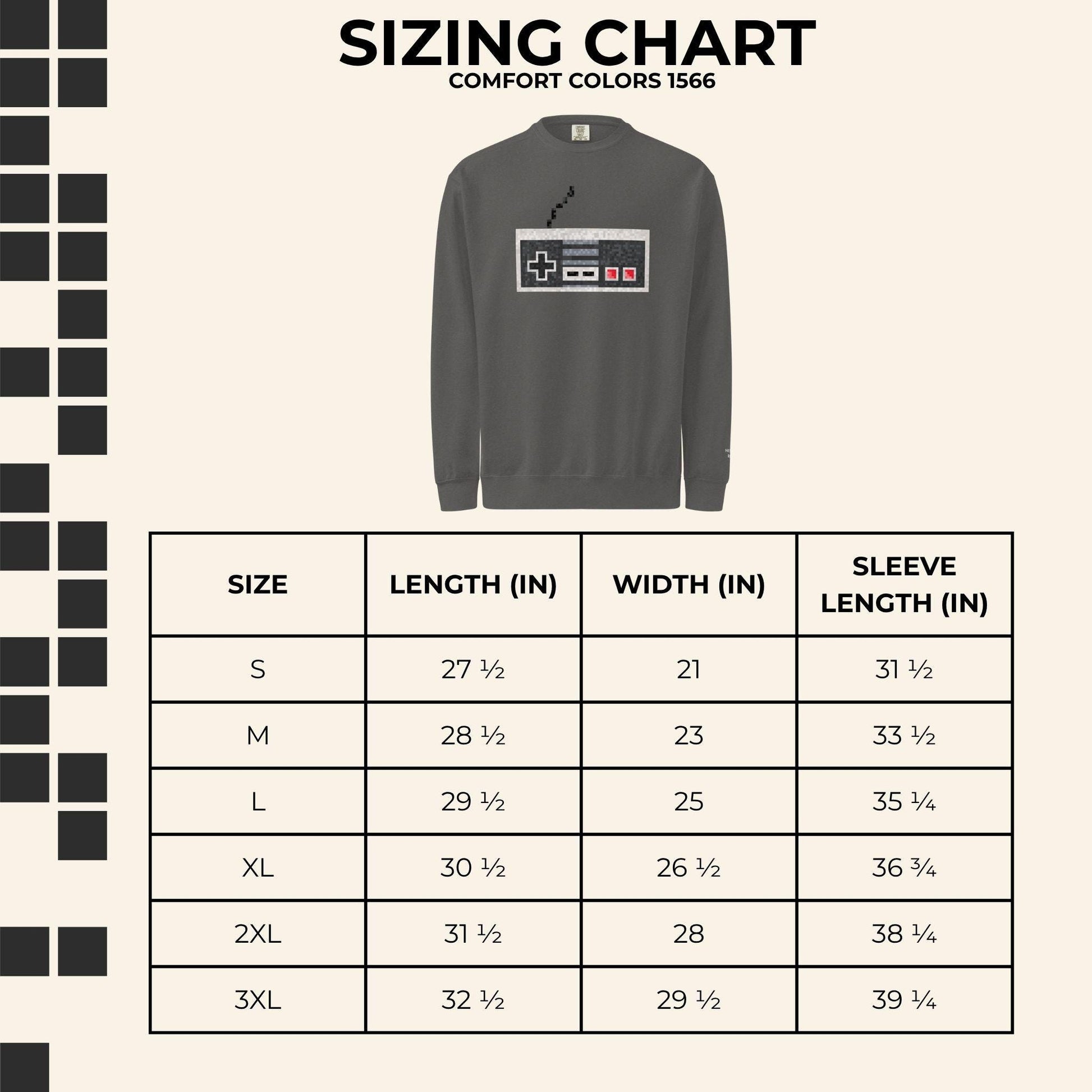 Pixel Goose Crewneck Sweater - City Life