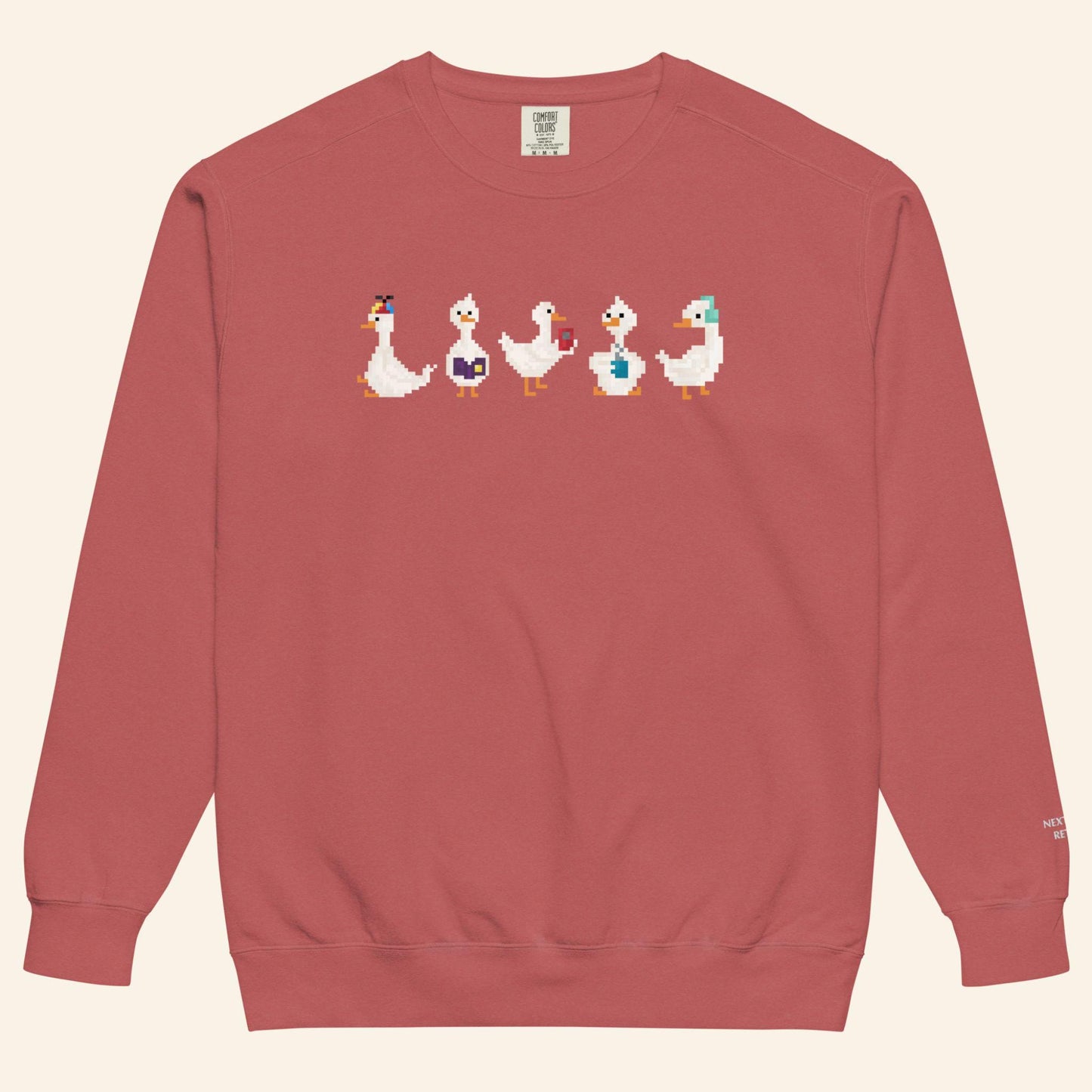 Pixel Goose Crewneck Sweater - City Life