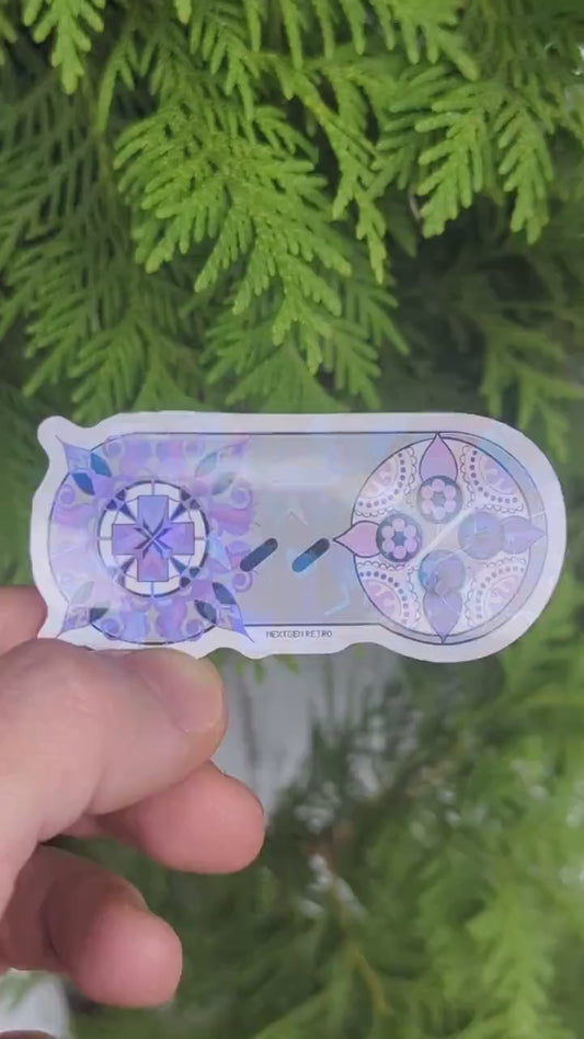 SNES Controller Sticker | Super Nintendo Sticker Fan Art | Retro Video Game Sticker & Decal for Laptop, Water Bottle and More